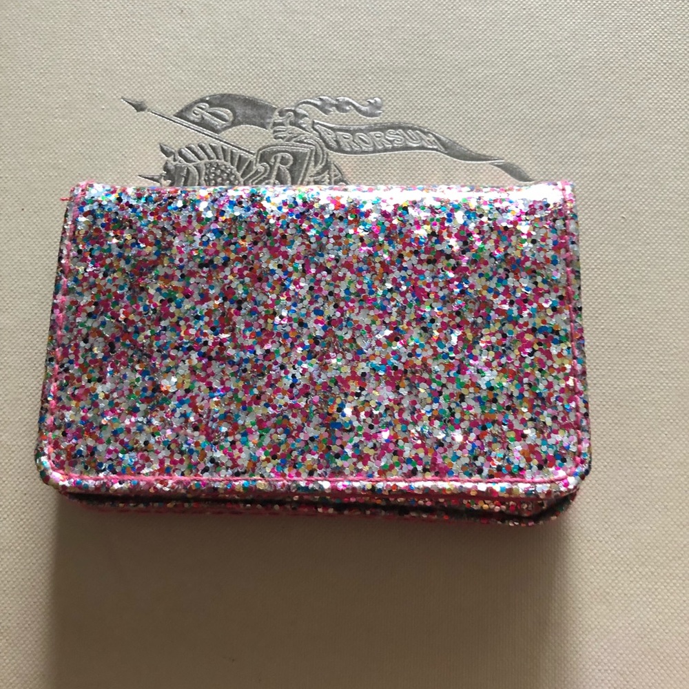 💕 Multicolor glitter card holder💕